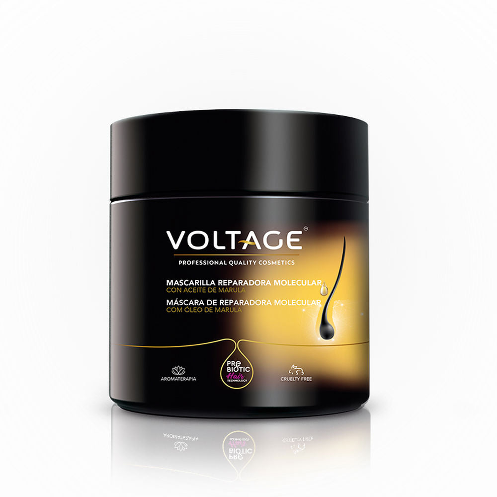 VOLTAGE COSMETICS PREBIOTIC HAIR TECHNOLOGY mascarila reparadora con aceite de marula 500 ml