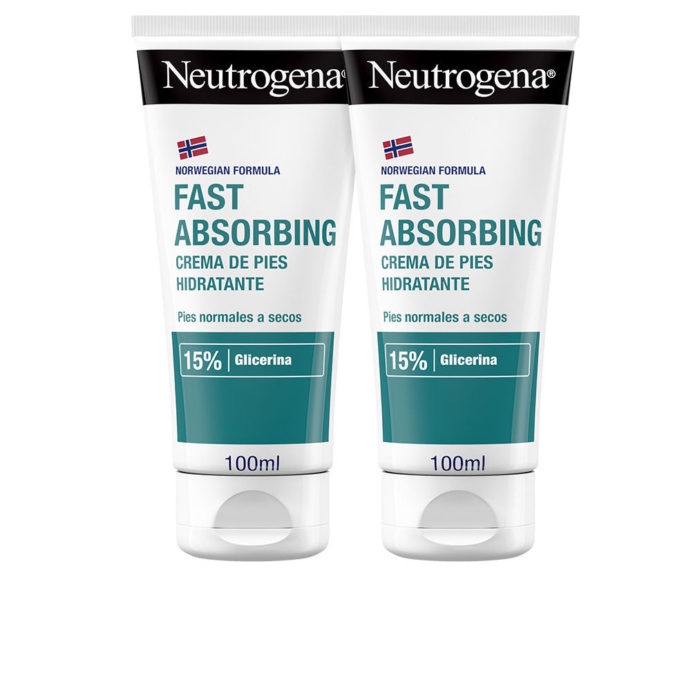 NEUTROGENA CREMA PIES ABSORCIÓN INMEDIATA lote 2 x 100 ml