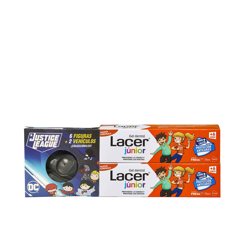 LACER JUNIOR gel dental fresa duo + regalo 2 x 75 ml 2 u