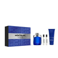 MONTBLANC LEGEND BLUE ESTUCHE 4 pz