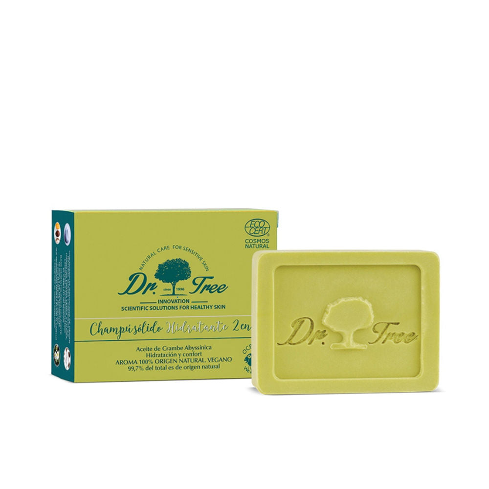 DR. TREE CHAMPÚ SÓLIDO hidratante 2 en 1 75 gr