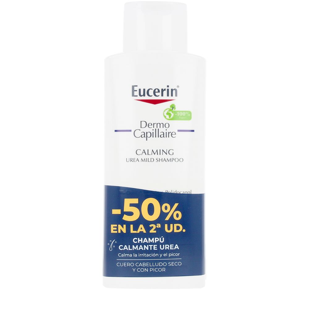 EUCERIN DERMO CAPILLAIRE champú urea calmante pack 2 x 250 ml