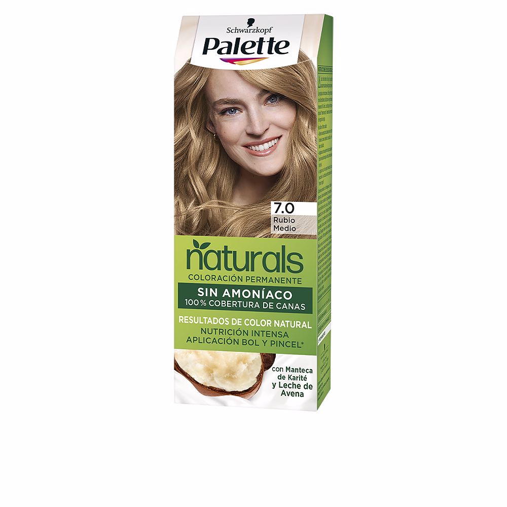PALETTE PALETTE NATURAL tinte #7.0-rubio medio 1 u