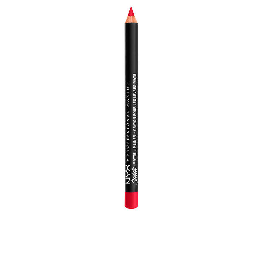 NYX PROFESSIONAL MAKE UP SUEDE matte lip liner #spicy