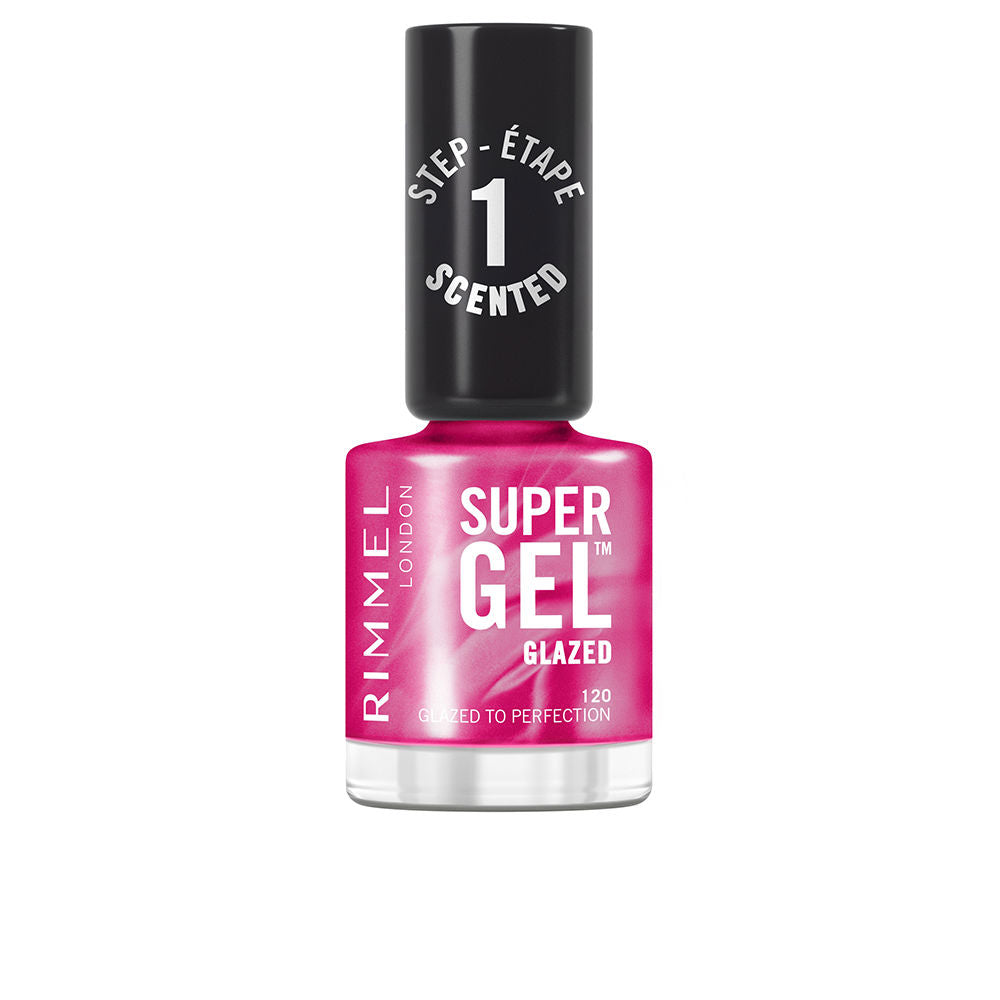 RIMMEL LONDON SUPER GEL esmalte de uñas #120-Glazed To Perfection 12 ml