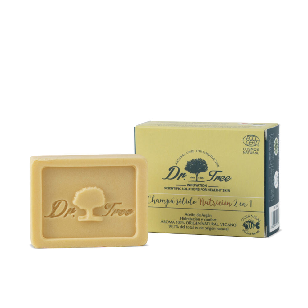 DR. TREE CHAMPÚ SÓLIDO nutrición 2 en1 75 gr