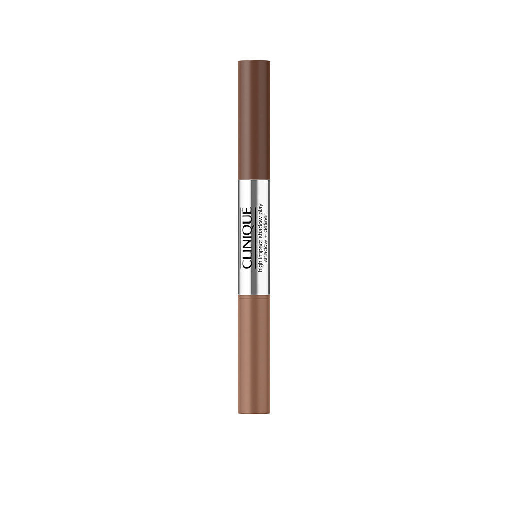 CLINIQUE HI SHADOW PLAY sombra de ojos + definidor de sombra #double latte 4 ml
