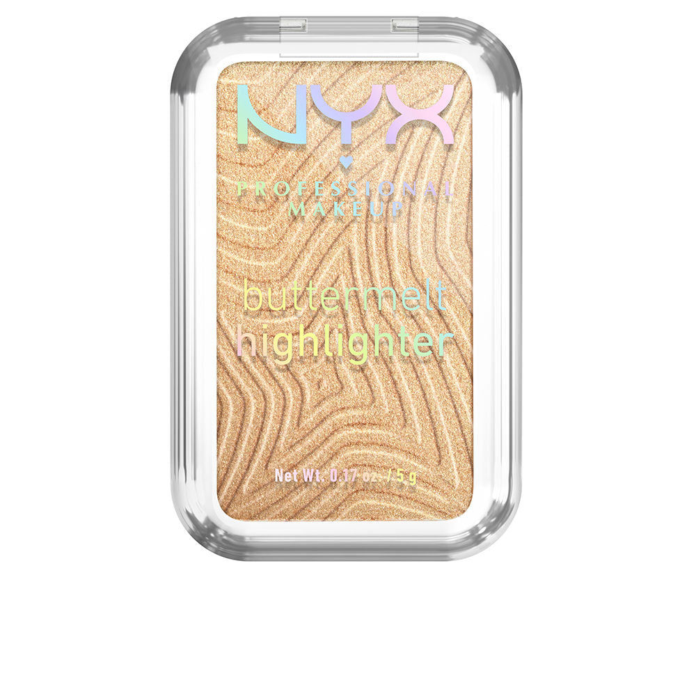 NYX PROFESSIONAL MAKE UP BUTTERMELT HIGHLIGHTER iluminador en polvo #10-Glaze It Butta 5 gr