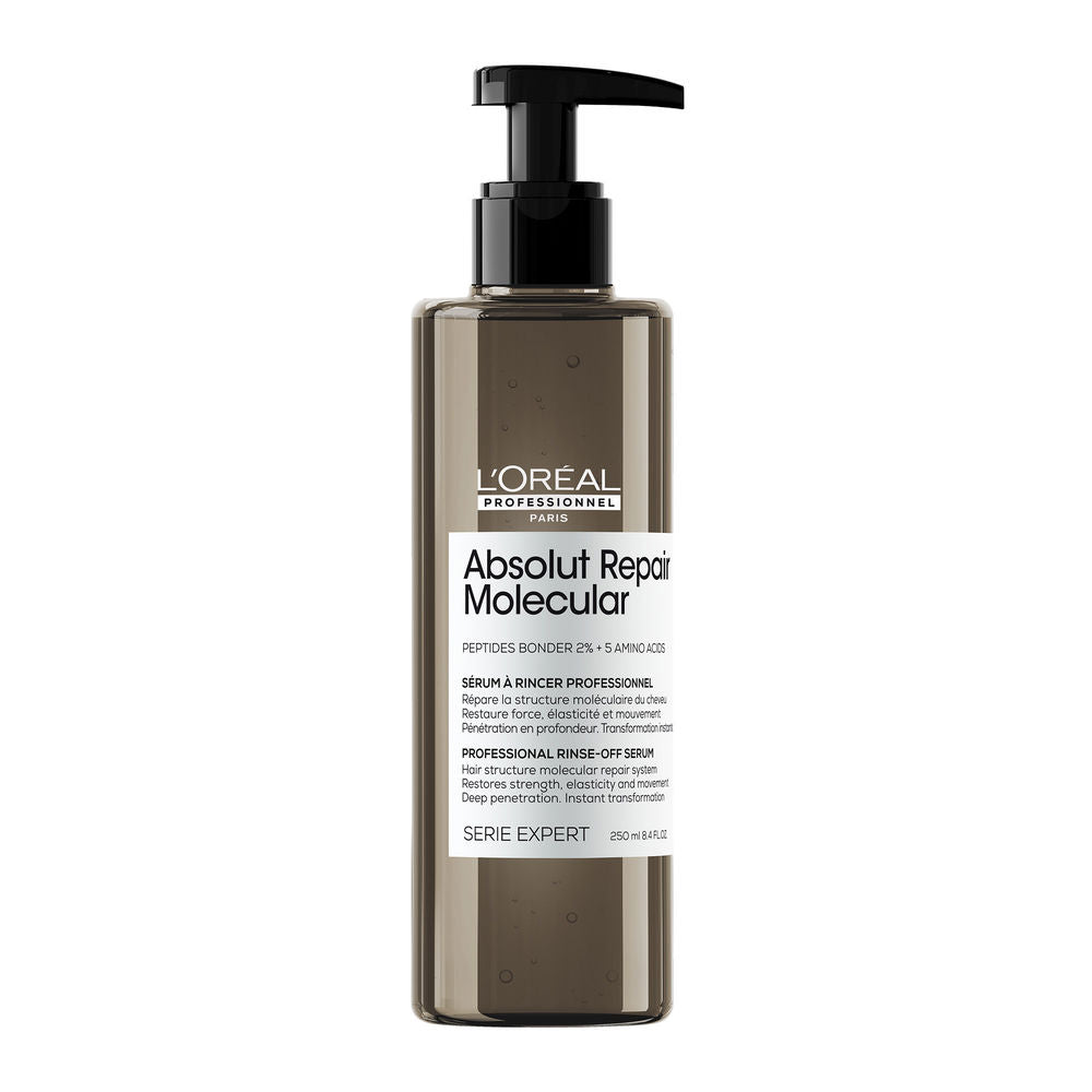 L'ORÉAL PROFESSIONNEL PARIS ABSOLUT REPAIR MOLECULAR sérum tratamiento con aclarado profesional para cabello dañado 250 ml