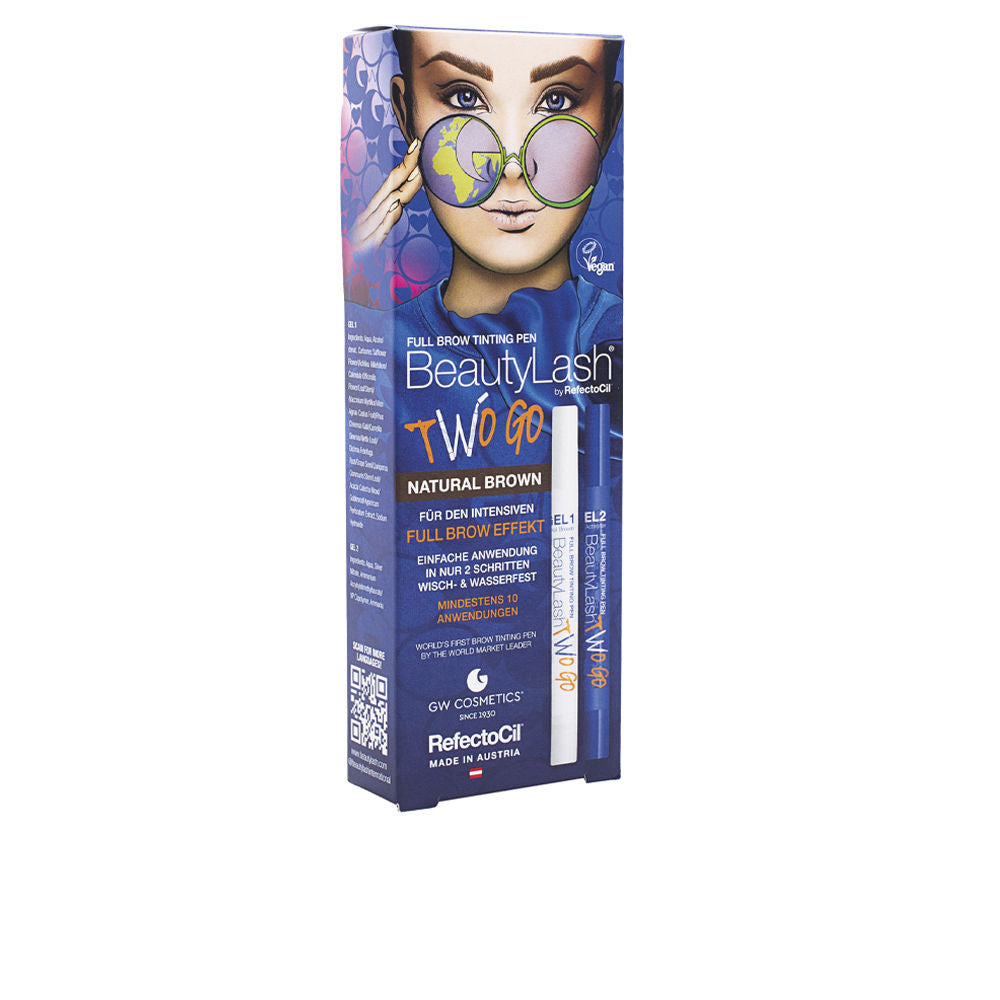 REFECTOCIL BEAUTY LASH TWO GO tinte para cejas #Natural brown 2 u