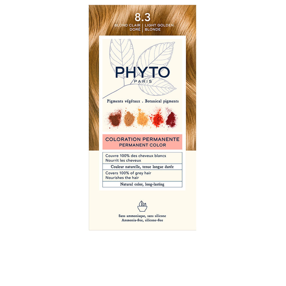 PHYTO PHYTOCOLOR #8.3-Rubio Claro Dorado 4 u
