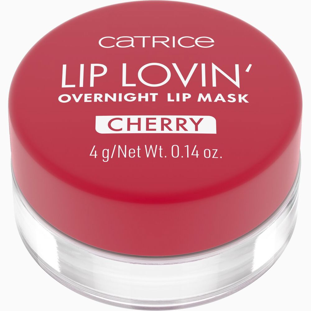CATRICE LIP LOVIN' mascarilla de labios nocturna #020-Cherry Pop 4 gr