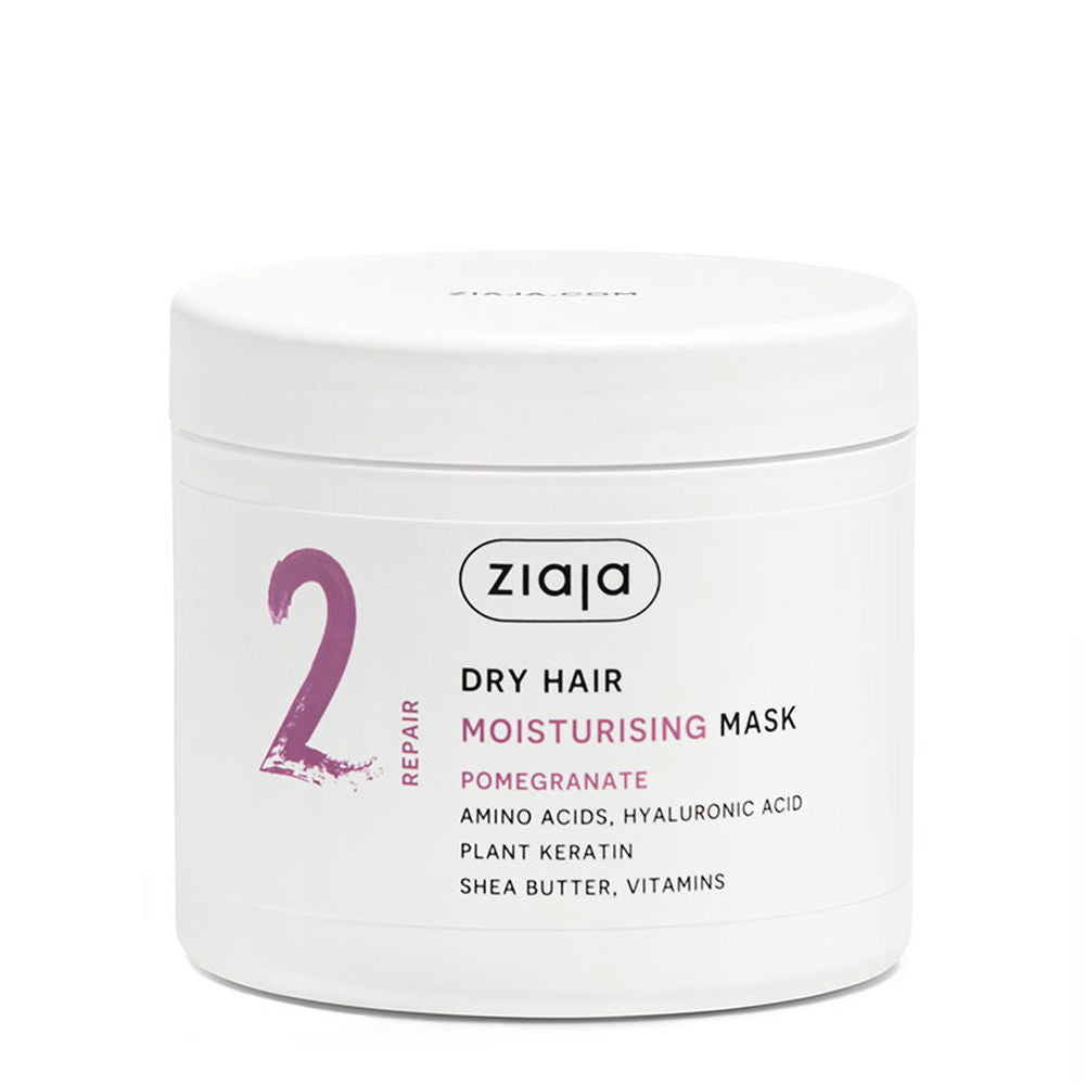 ZIAJA PLANT ESSENTIALS mascarilla capilar hidratante de Granada 350 ml