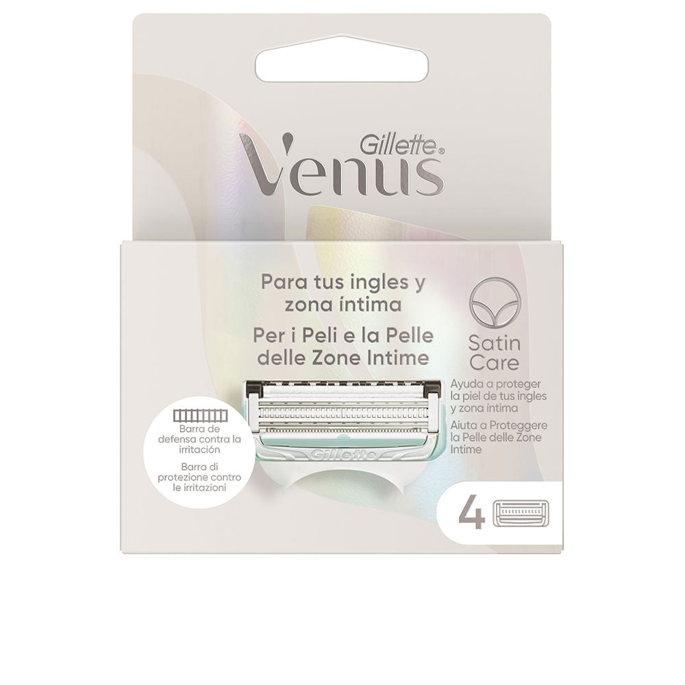 GILLETTE GILLETTE VENUS INTIMA cargador 4 recambios