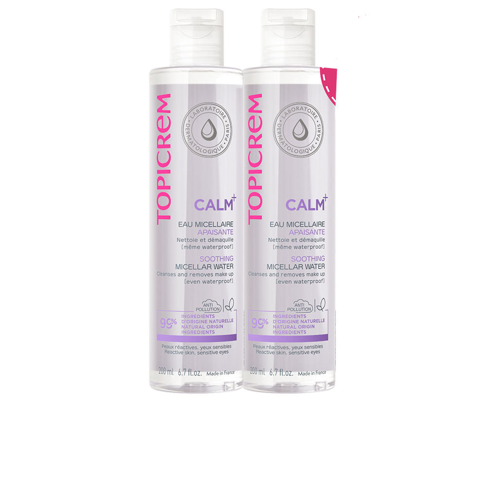 TOPICREM CALM+ AGUA MICELAR CALMANTE PACK 2 x 200 ml