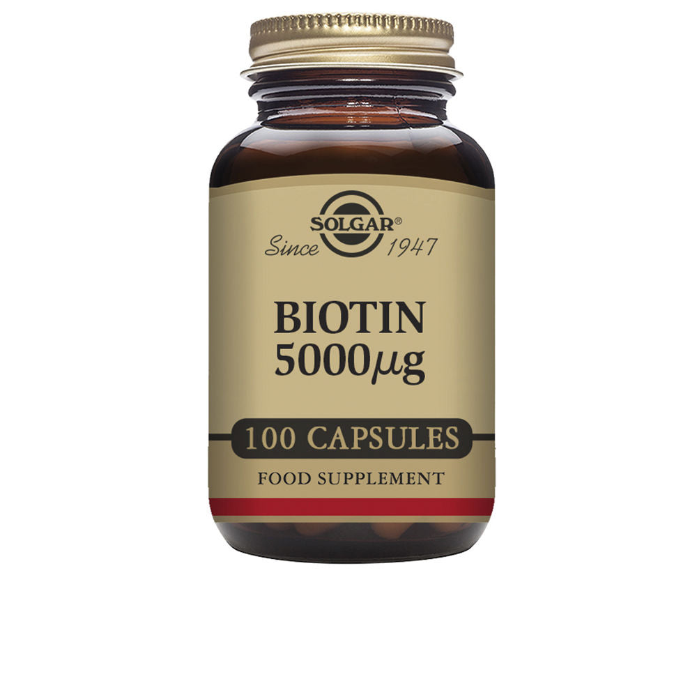 SOLGAR BIOTINA 5000 µg 100 comprimidos