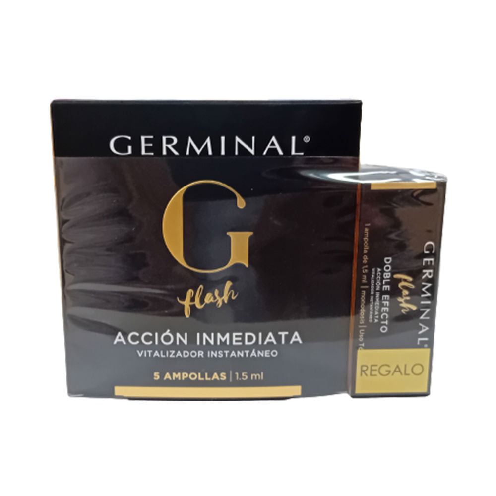 GERMINAL ACCIÓN INMEDIATA AMPOLLAS LOTE 7 pz