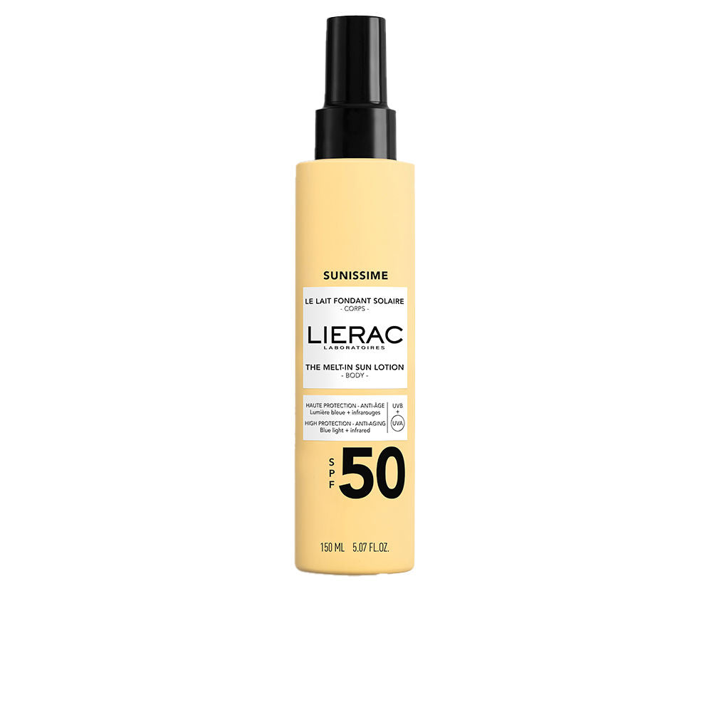 LIERAC SUNISSIME leche solar fundente SPF50 150 ml