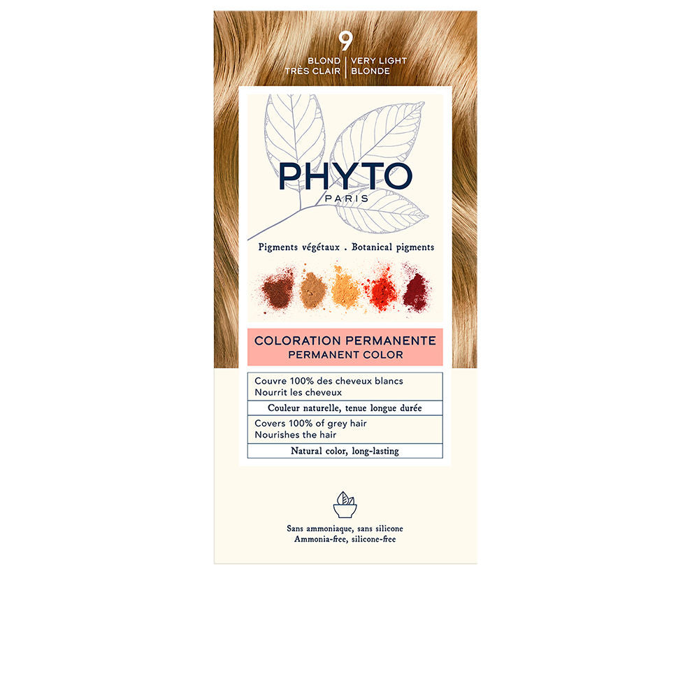 PHYTO PHYTOCOLOR #9-rubio muy claro 4 u