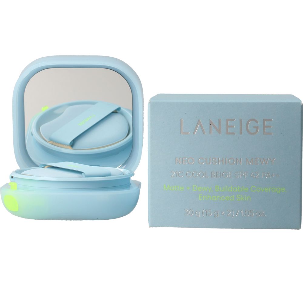 LANEIGE NEO CUSHION MEWY maquillaje #21C-Cool Beige 15 gr
