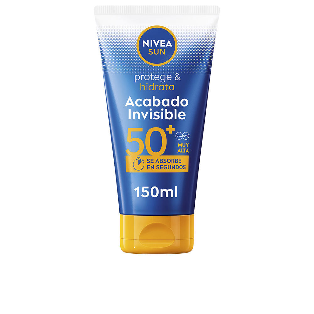 NIVEA SUN PROTEGE & HIDRATA loción solar acabado invisible SPF50+ 150 ml
