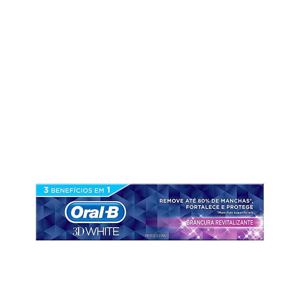 ORAL-B 3D WHITE BLANCURA REVITALIZANTE pasta dentífrica 75 ml