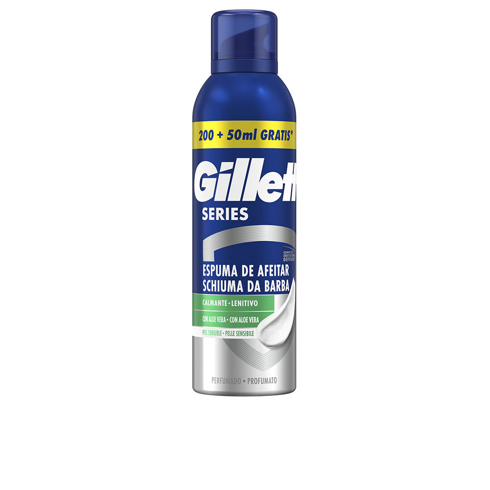 GILLETTE GILLETTE SERIES espuma de afeitar piel sensible 250 ml