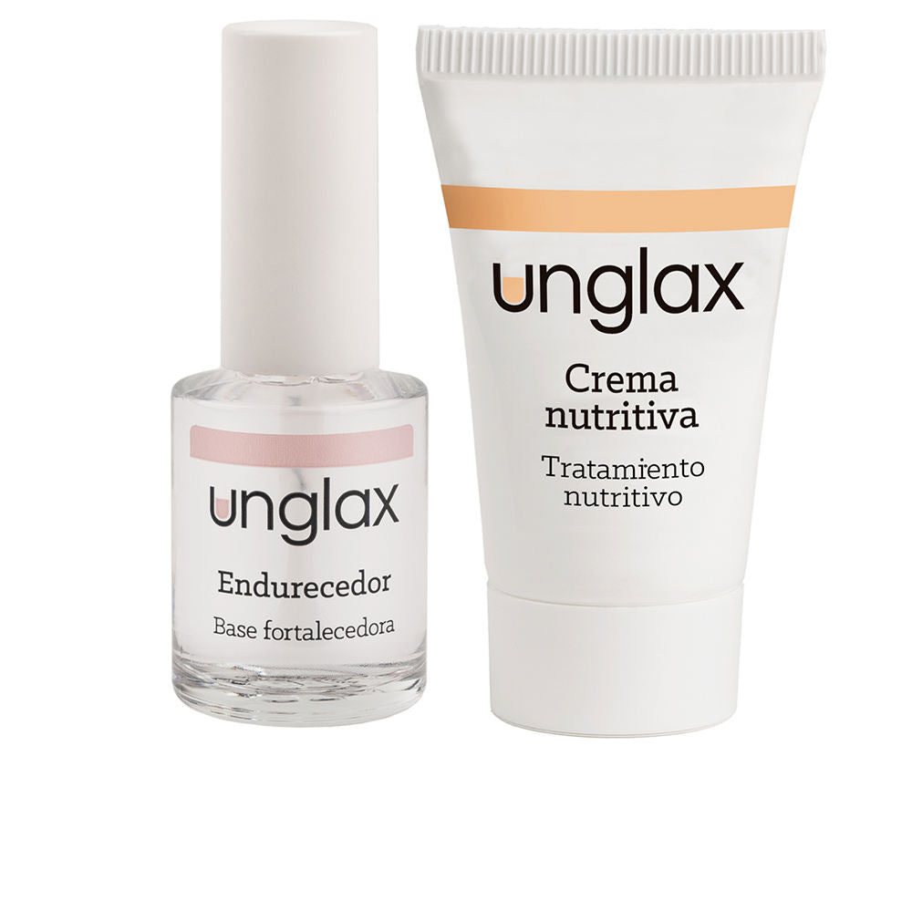 UNGLAX UNGLAX NAIL EXPERTS TRATAMIENTO FORTALECEDOR INTENSIVO ESTUCHE 2 pz
