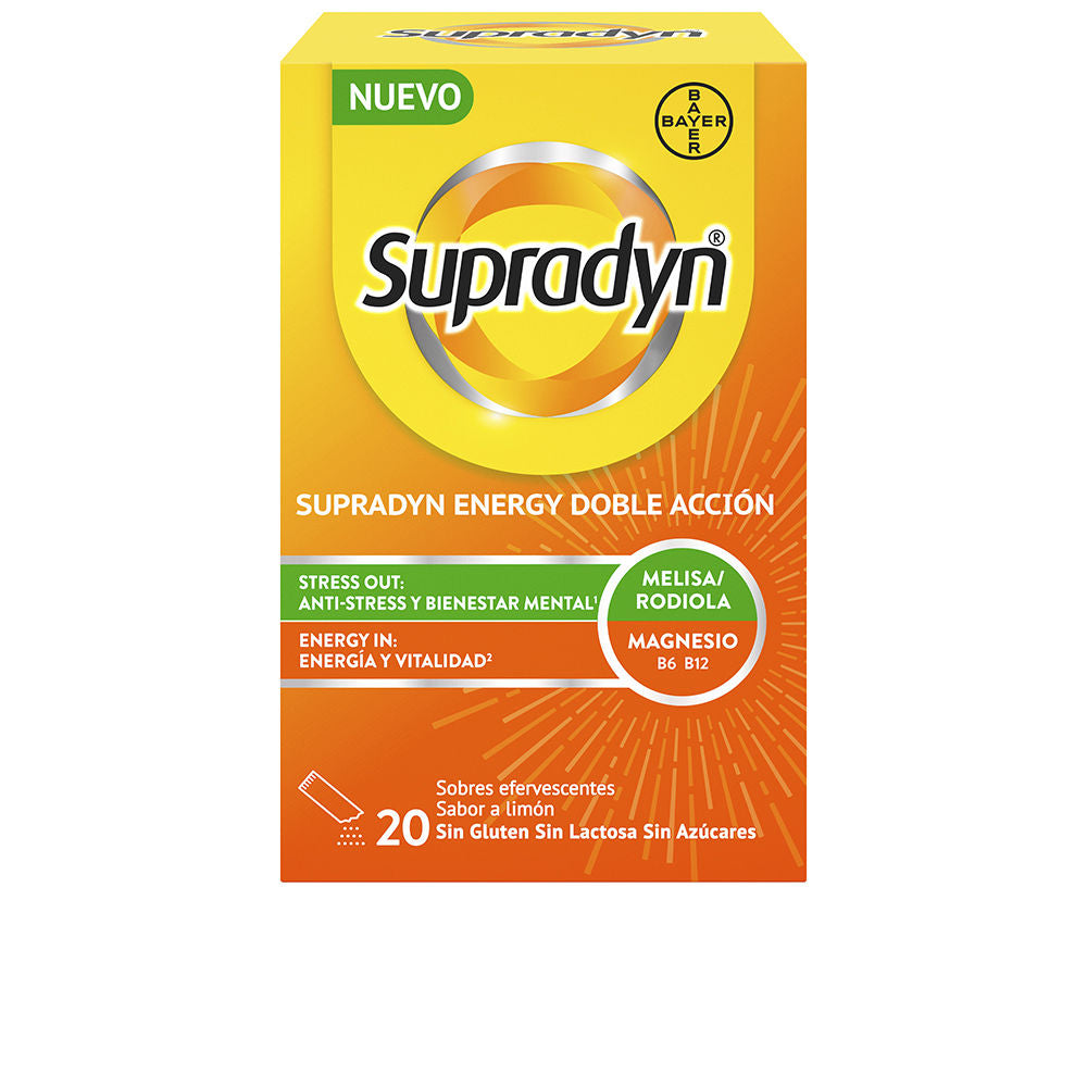 SUPRADYN SUPRADYN ENERGY doble acción sobres efervescentes 20 u