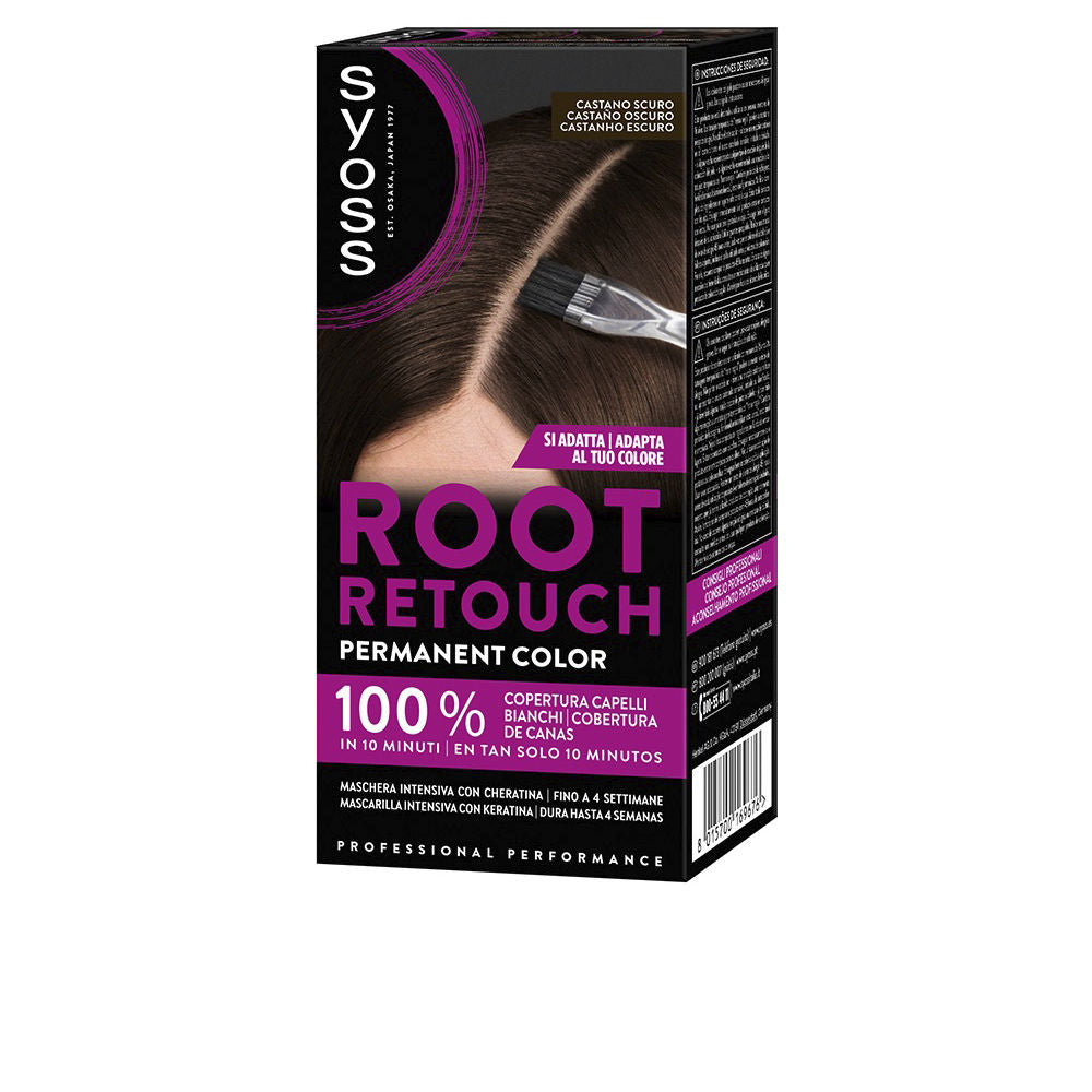 SYOSS ROOT RETOUCH mascarilla retoca raíces #Castaño Oscuro 1 u