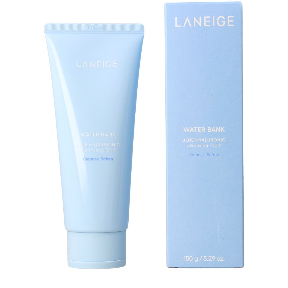 LANEIGE WATER BANK espuma limpiadora hialurónica azul 150 gr