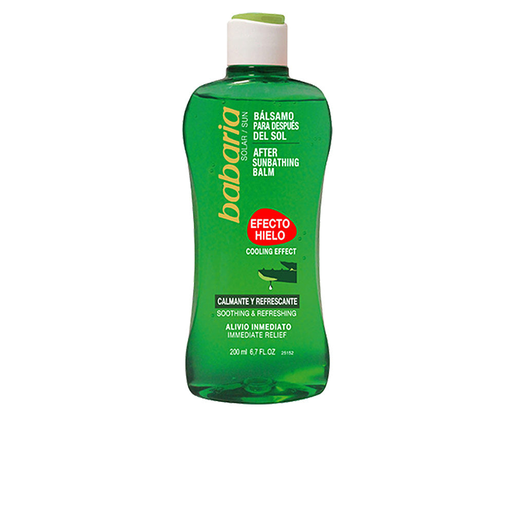 BABARIA SOLAR ALOE VERA AFTER SUN gel efecto hielo 200 ml