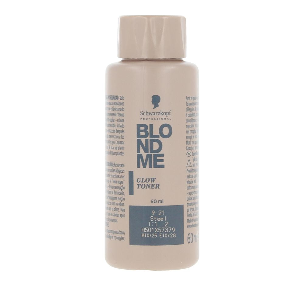 SCHWARZKOPF BLONDME matizador de brillo #Acero 9-21 60 ml