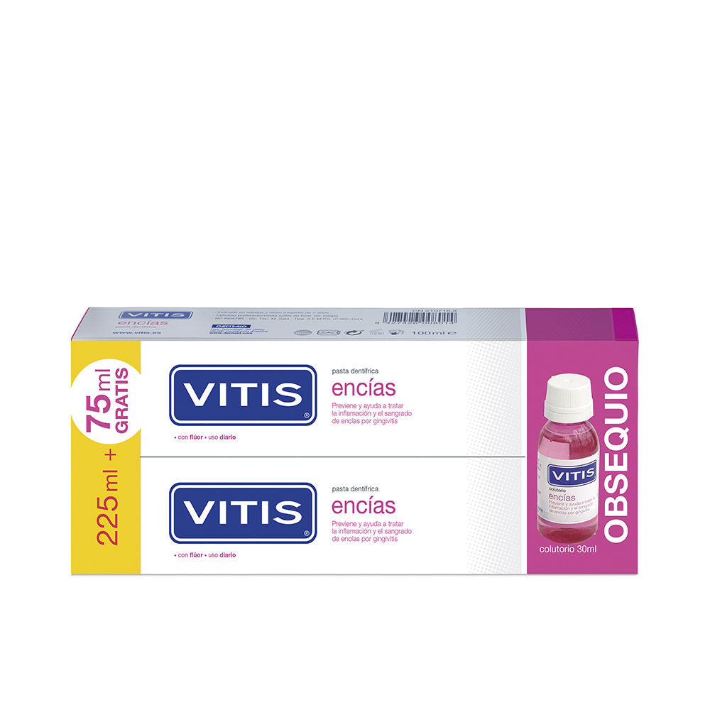 VITIS ENCÍAS pasta dentífrica con flúor duo 2 x 150 ml