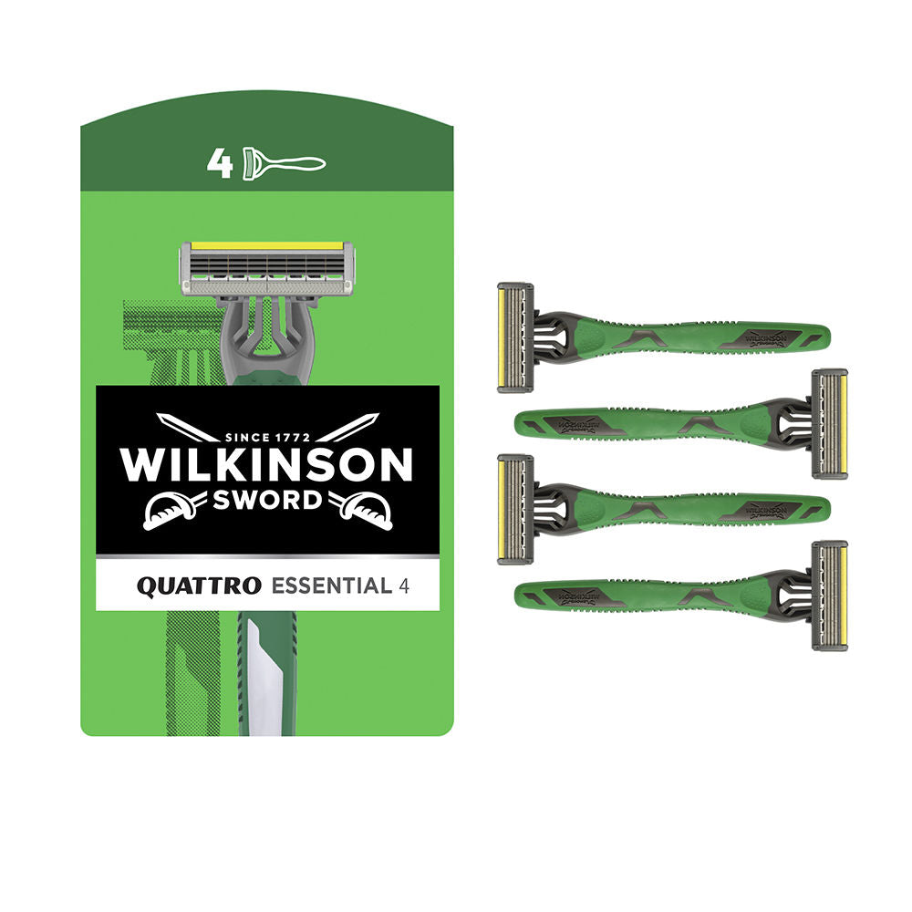 WILKINSON QUATTRO ESSENTIAL 4 maquinillas desechables 4 u