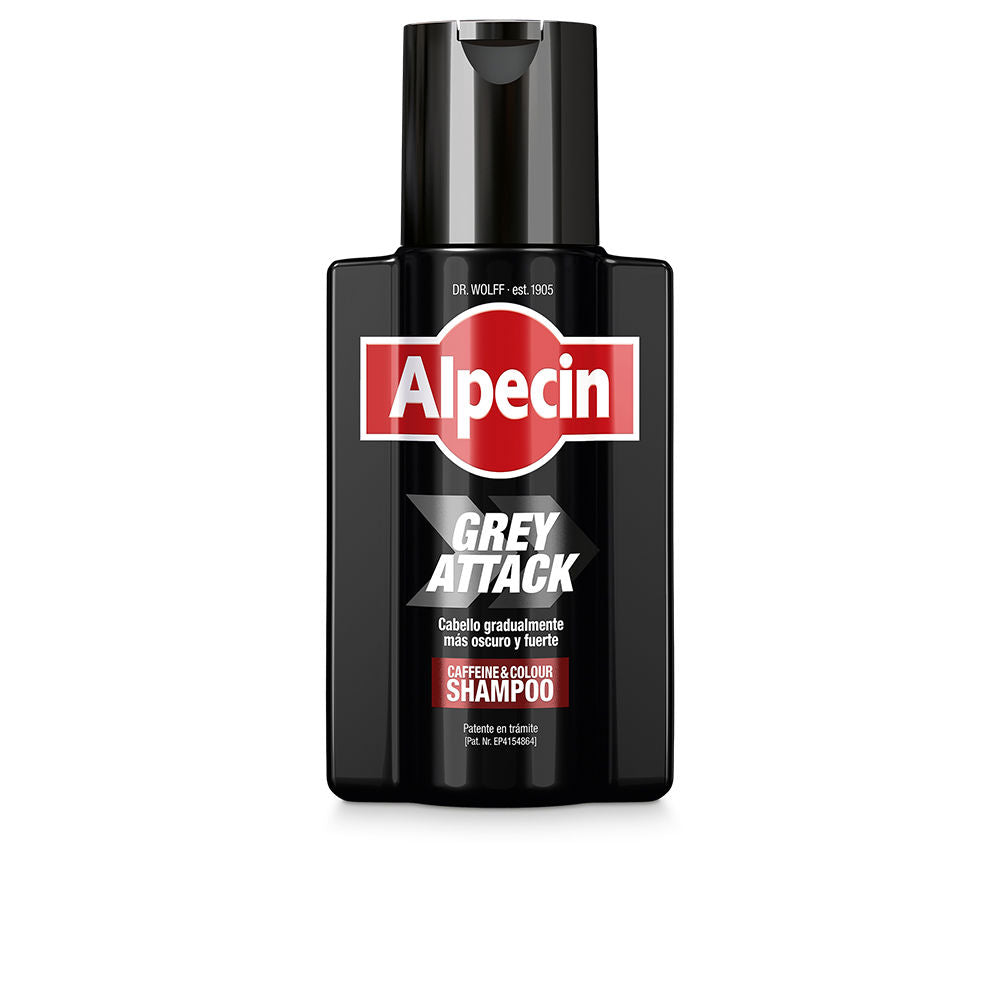ALPECIN GREY ATTACK champú anticaída y anticanas 200 ml