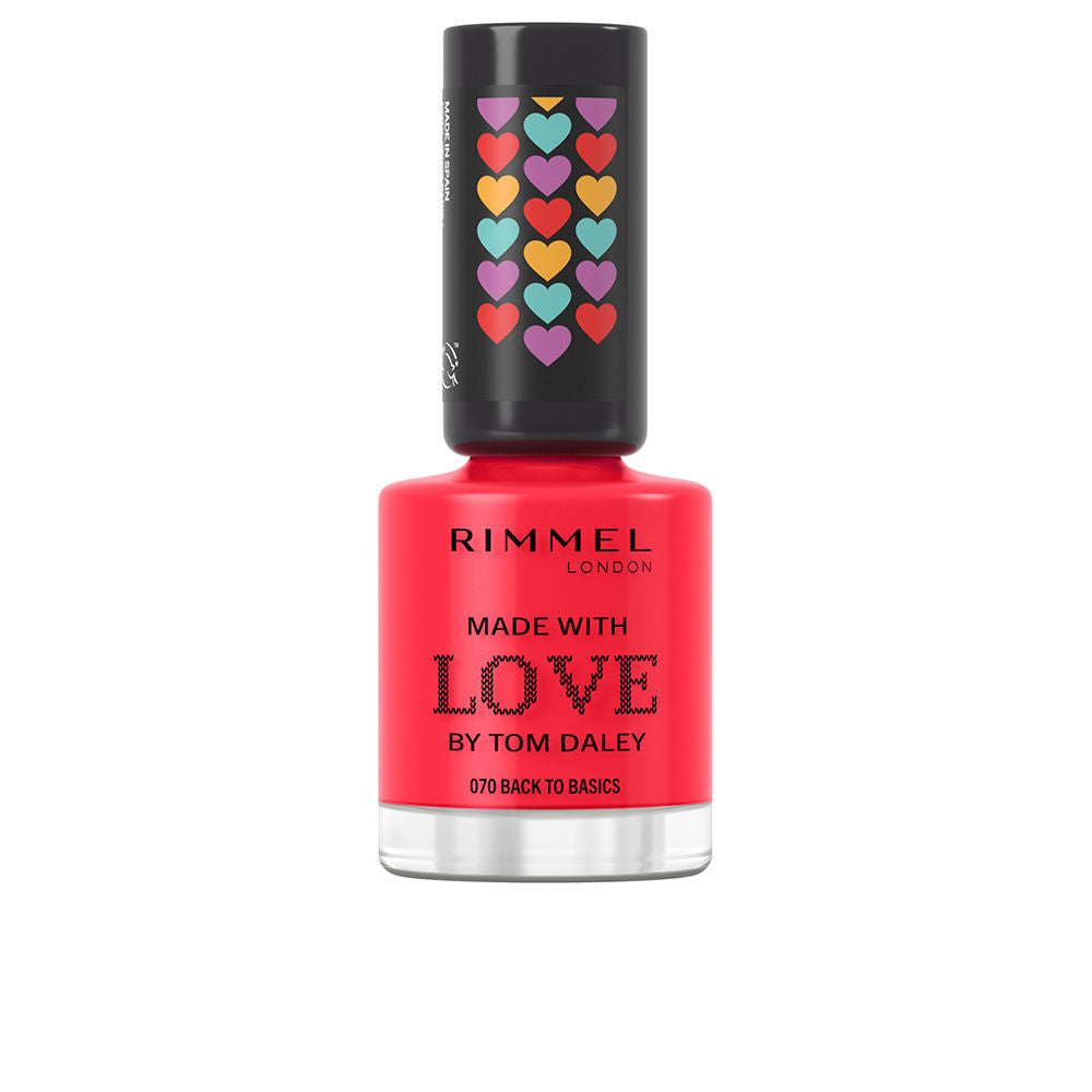 RIMMEL LONDON MADE WITH LOVE by Tom Daley esmalte de uñas #430-coralicious 8 ml