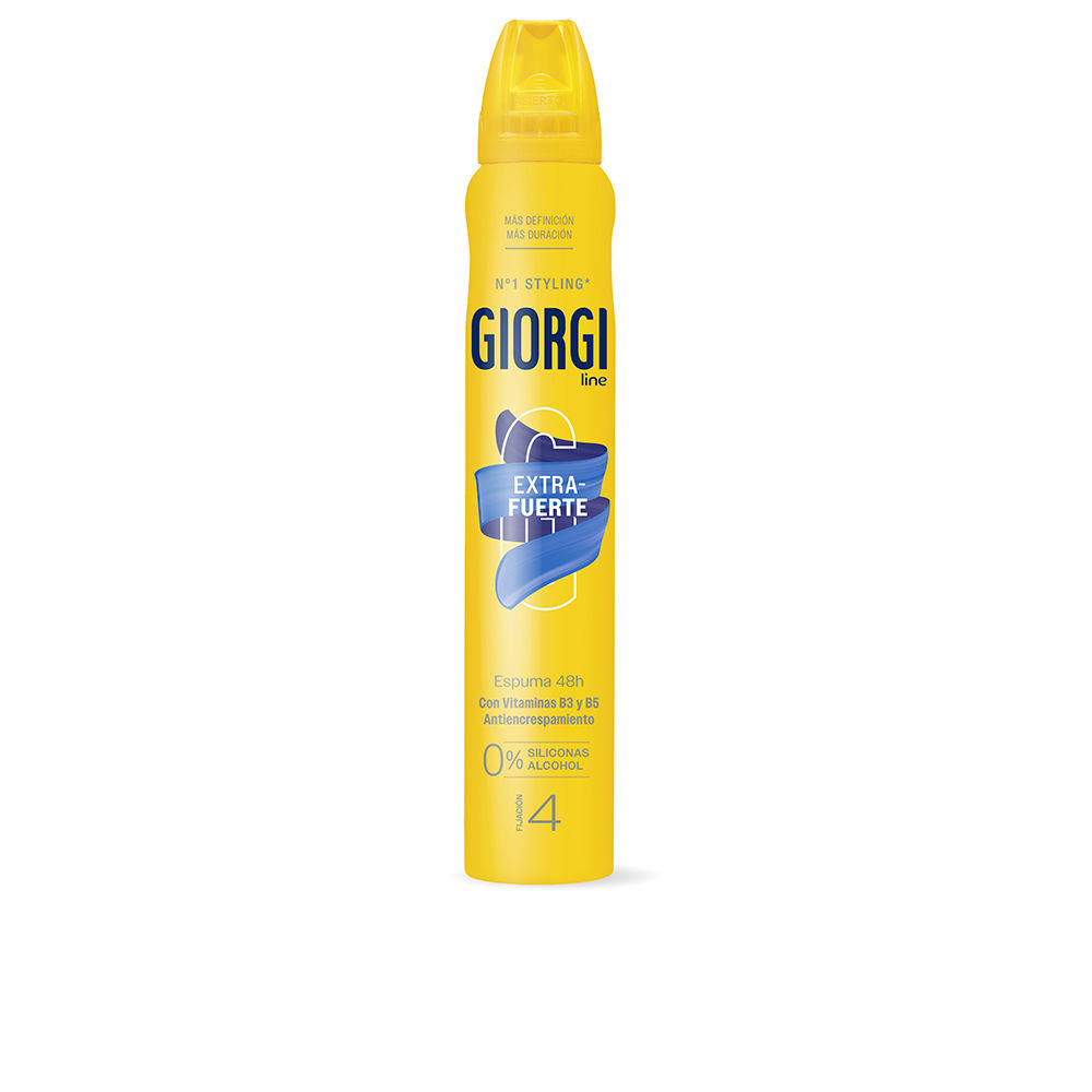 GIORGI LINE GIORGI FIJACIÓN EXTRAFUERTE espuma fijadora nº4 250 ml