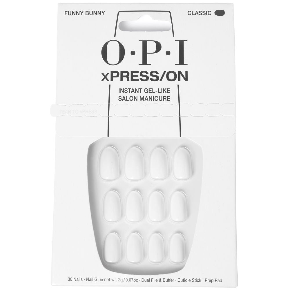 OPI OPI xPRESS/ON Uñas Artificiales Tonos Icónicos #Funny Bunny 30 u