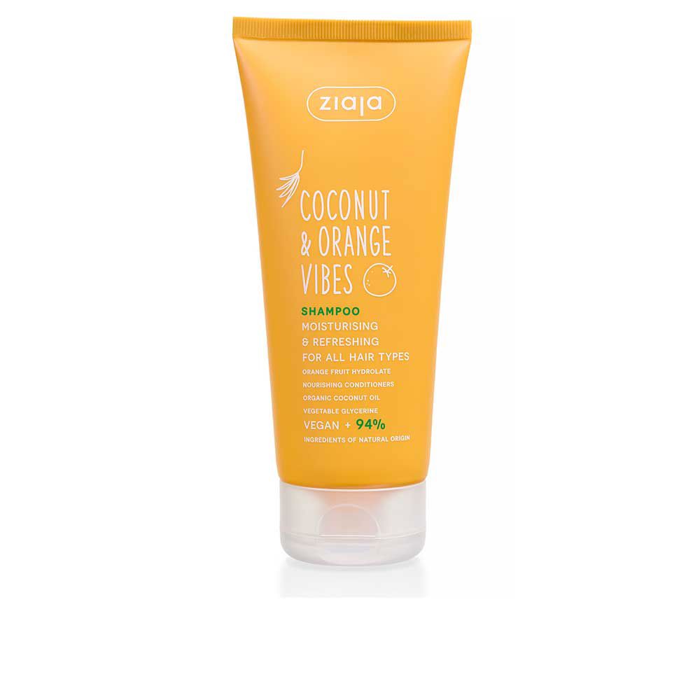 ZIAJA COCONUT & ORANGE VIBES champú hidratante y refrescante 200 ml