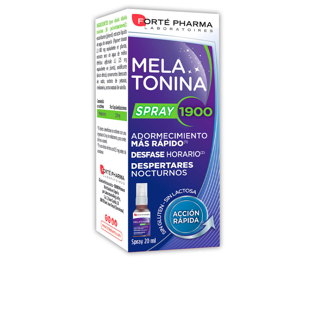 FORTÉ PHARMA MELATONINA spray 1900 adormecimiento más rápido 20 ml