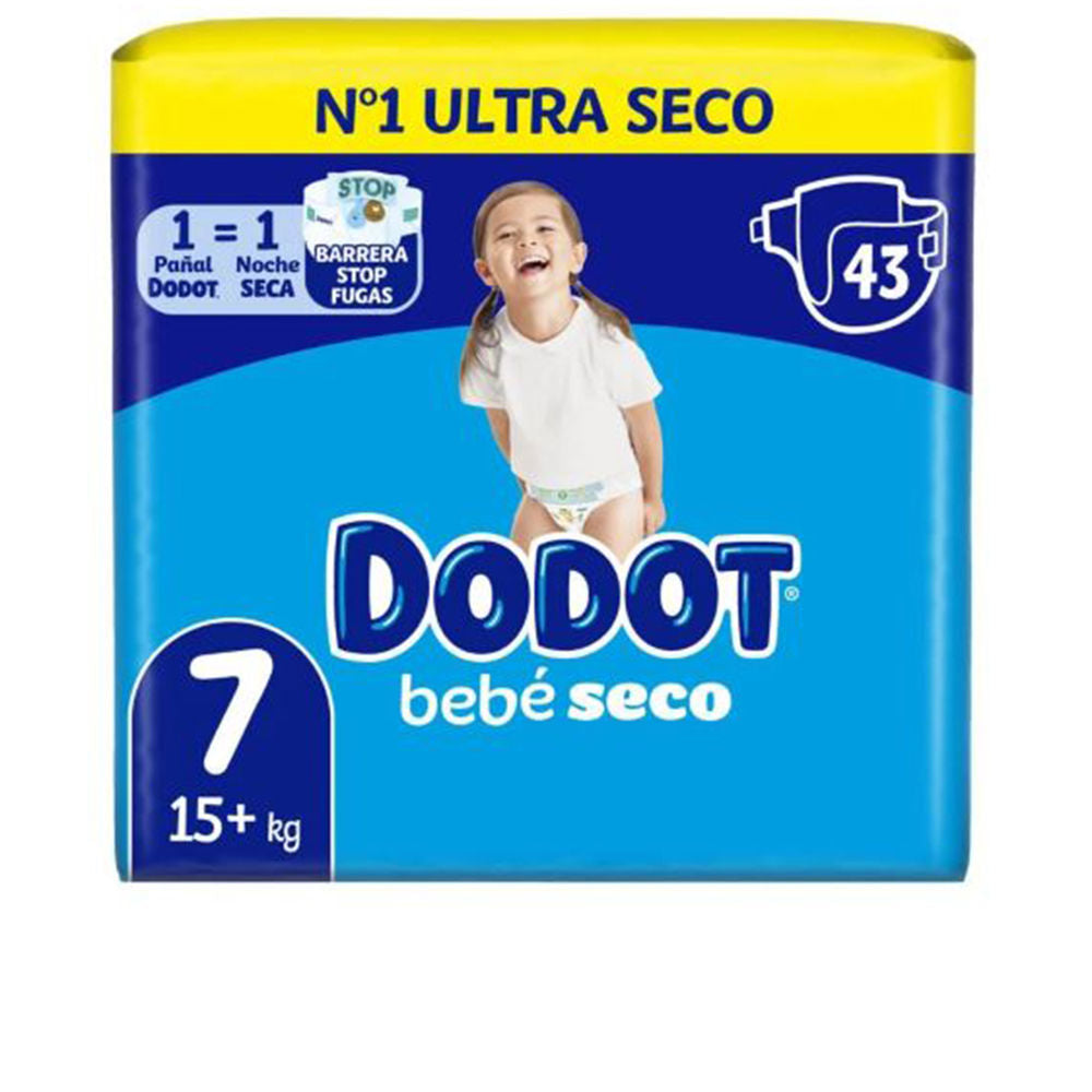 DODOT DODOT ETAPAS talla 7 pañales 15-24 kg 43 u