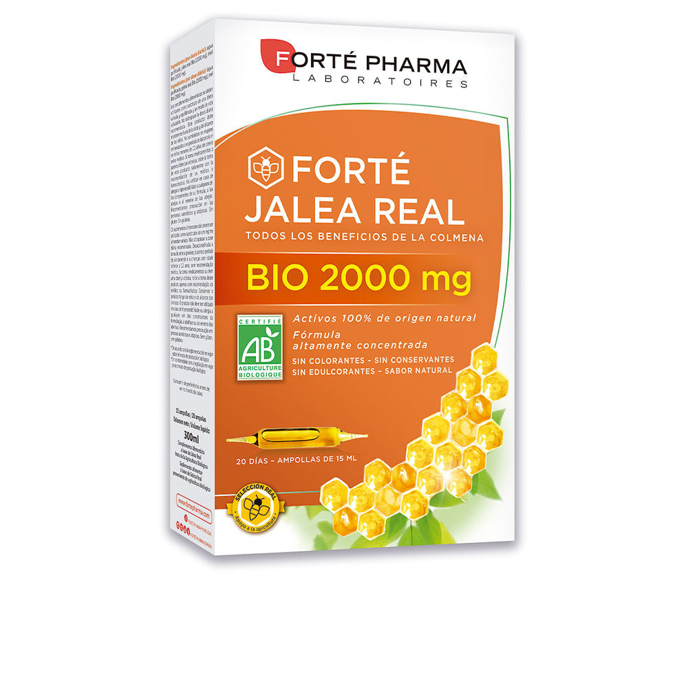 FORTÉ PHARMA FORTÉ JALEA REAL BIO 2000 mg ampollas 20 x 15 ml