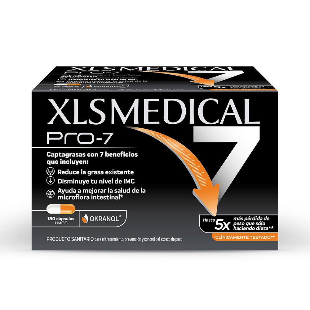 XLS MEDICAL XLS MEDICAL PRO-7 captagrasas 180 cápsulas