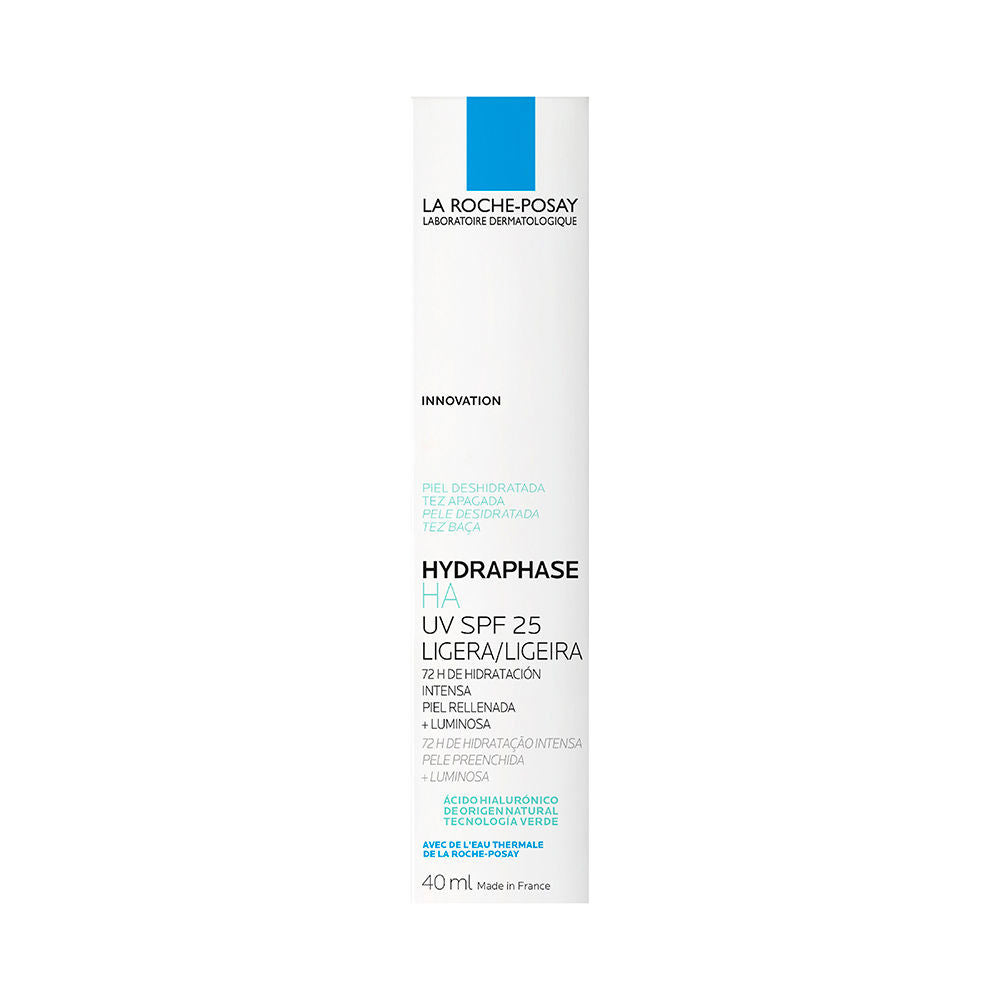 LA ROCHE POSAY HYDRAPHASE HA UV LIGERA hidrata y protege contra los rayos UV con ácido hialurónico SPF25 40 ml