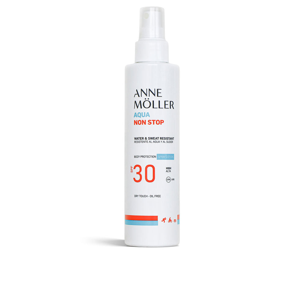 ANNE MÖLLER AQUA NON STOP resistente al agua y al sudor spray lotion SPF30 175 ml