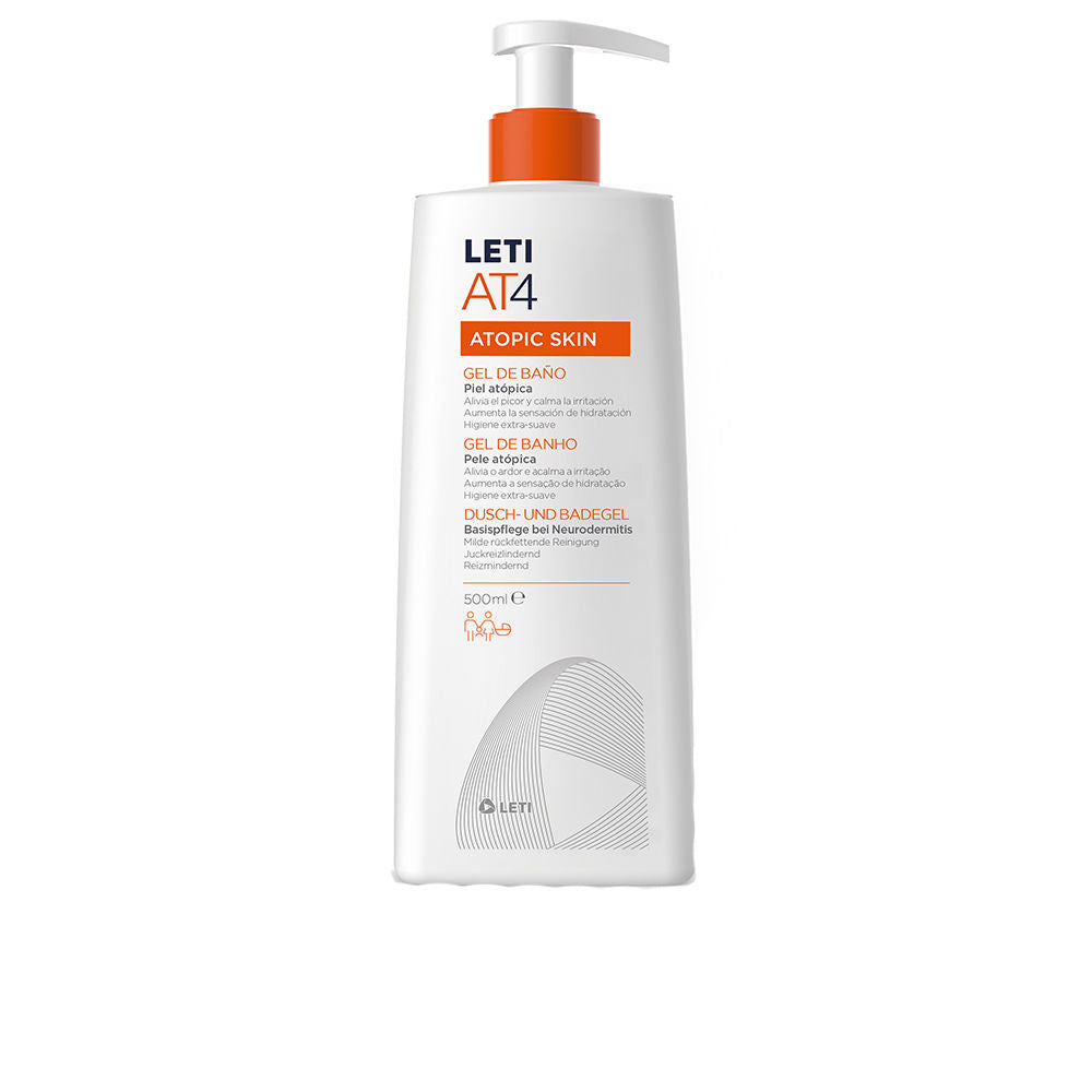 LETI PHARMA LETIAT4 ATOPIC SKIN gel de baño 500 ml