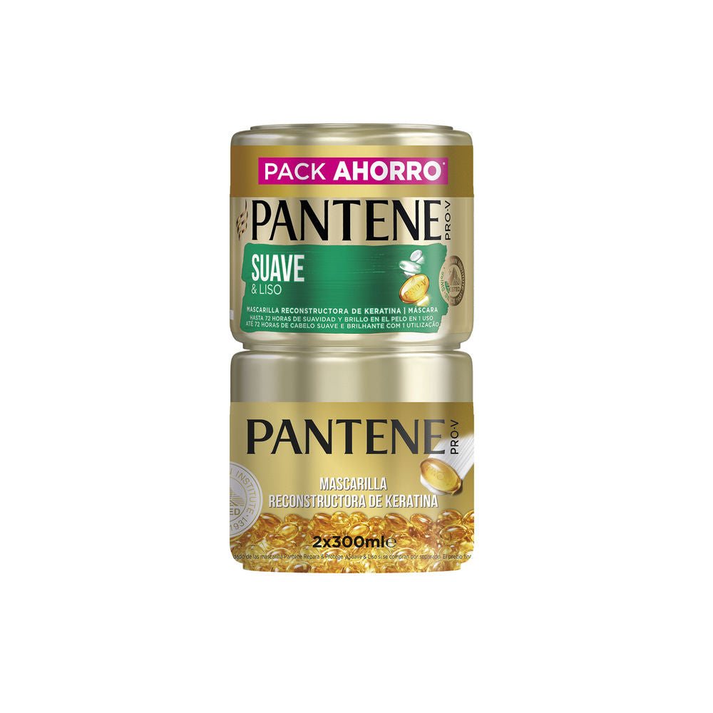 PANTENE PANTENE SUAVE Y LISO MASCARILLA LOTE 2 x 300 ml