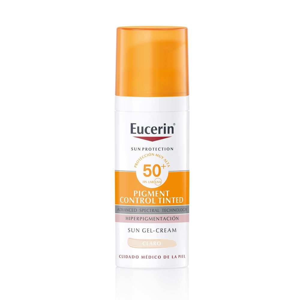 EUCERIN SUN PROTECTION pigment control gel-crema color SPF50+ #light 50 ml