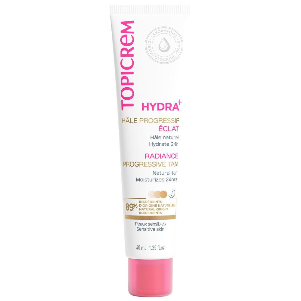 TOPICREM HYDRA+ bronceado progresivo facial 40 ml